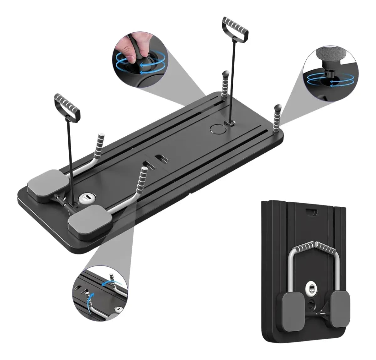 Reformer Plegable Negro